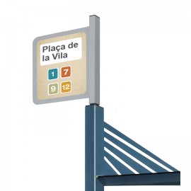 Banderola de senyalització per Conviviale